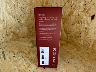 Ca. 10x Elektrische Wijndispenser, zwart