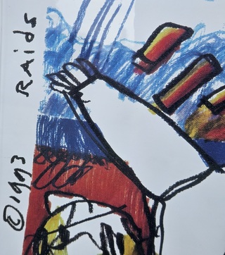 Artprint, Herman Brood, Freddy Mercury, 1993