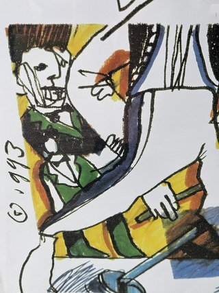 Artprint, Herman Brood, Michael Jackson, 1993
