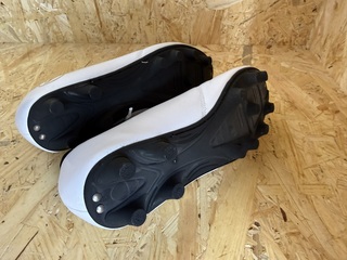 Lederen voetbalschoenen – paar Dores Boots, wit, 38