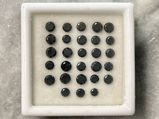 Diamant – 5.15 carat natuurlijke zwarte diamant (gecertificeerd)