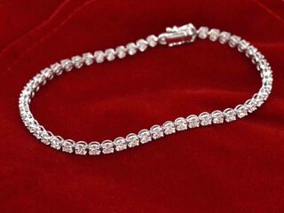 Tennisarmband met 3.00 carat diamanten