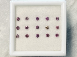 Diamant – 1.05 carat natuurlijke paarse diamant