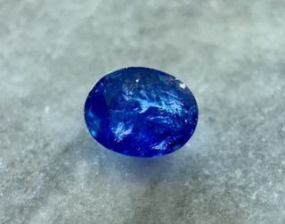 Tanzaniet – 9.38 carat natuurlijke tanzaniet