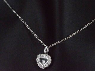 Chopard – Chopard Happy Diamonds Icons Heart collier met hanger witgou