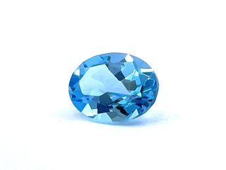 Topaas – circa 1.50 carat swiss blue topaas