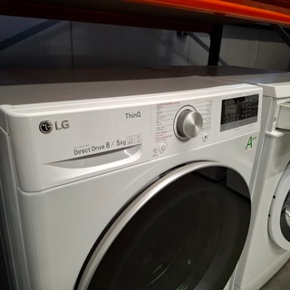 Was/droog combinatie 8.0 KG / 5.0 KG, LG A++, F4DN508S1