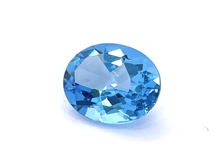 Topaas – circa 2.50 carat swiss blue topaas