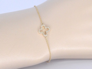 Gouden armband met diamant