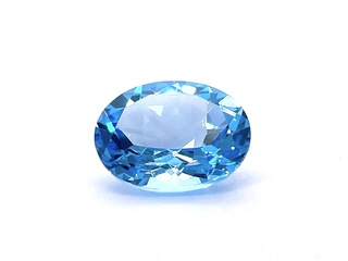 Topaas – circa 2.50 carat swiss blue topaas