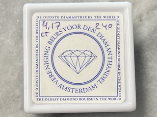 Diamant – 4.17 carat natuurlijke zwarte diamant (gecertificeerd)