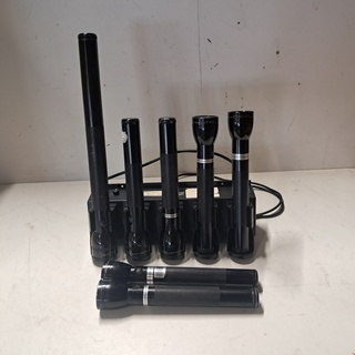 Partij elektrische, accu gereedschap en Maglite lampen Gereedschap, Ma