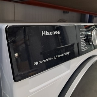 Wasautomaat, Hisense, WFS5S1043BW / 10,5kg / A+++