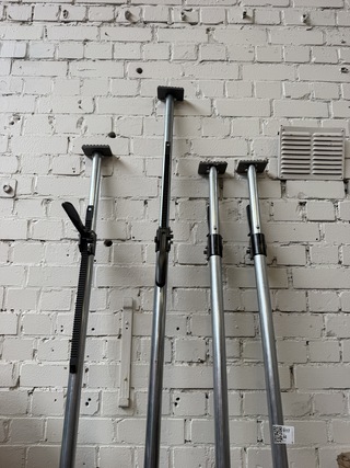 4x Telescopische stempelpalen