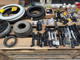 50x Racefiets onderdelen en accessoires W.o. Michelin, Batavus