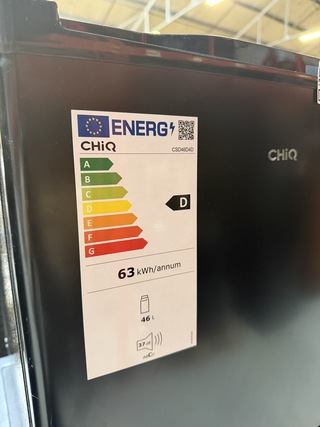 Mini koelkast, minibar 46 liter CHiQ, CSD46D4D