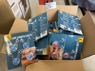 Partij led lampjes voor lijnen/draden van bijv. tent Froyak