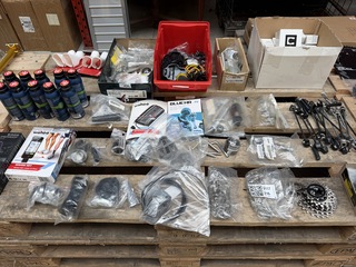 100x Racefiets onderdelen en accessoires W.o. FSA, Mavic, Shimano