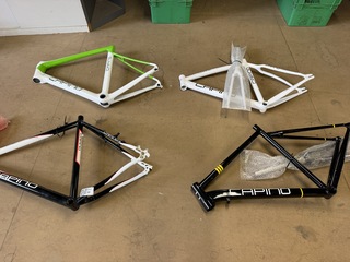 4x Racefiets frame