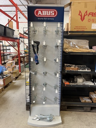 Display en 1 slot, Abus