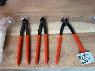 3x Knipex tang