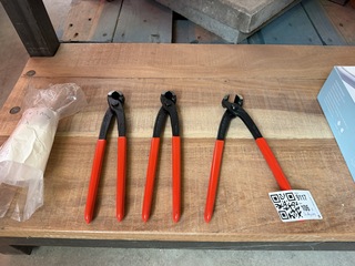3x Knipex tang
