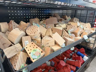 Partij insectenhuisjes