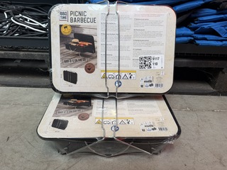 2x Picnic barbecue