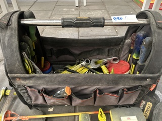 Partij handgereedschap en werktas