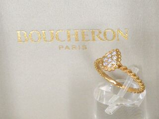 Boucheron – gouden ‘Serpent boheme’ ring met diamanten