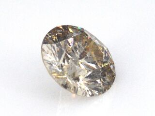 Diamant – 0.97 carat natuurlijke champagne diamant