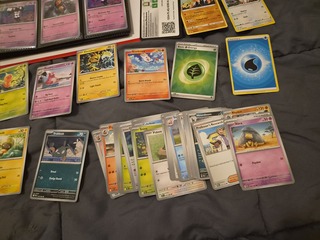 Grote Pokémon collectie met vintage kaarten en 4 verzamelmappen