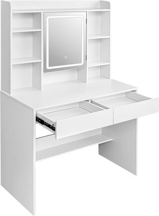Luxe make-up tafel met spiegel en led verlichting