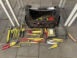 Partij handgereedschap en werktas