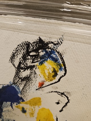 Schilderij, Anton Heyboer, Acryl