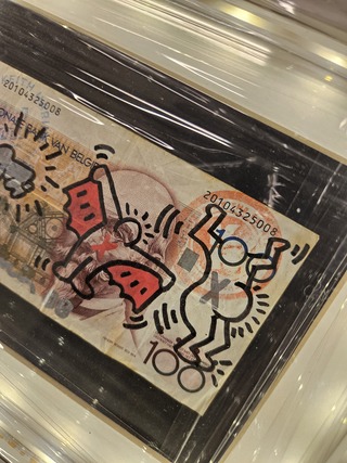 Popart biljet, Stift, Tekening, 1988