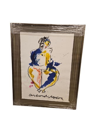 Schilderij, Anton Heyboer, Acryl