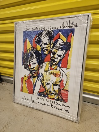 Artprint Herman Brood, Elvis, 1993