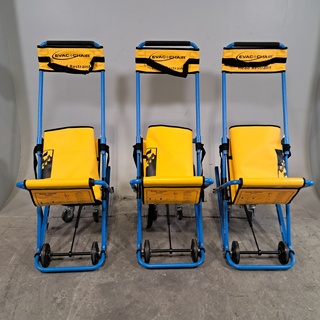 3x Evacuatiestoel, Evac Chair, MK4
