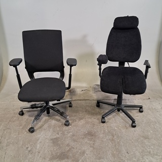 Ca. 15x Bureaustoel, O.a. Emtek, Klöber