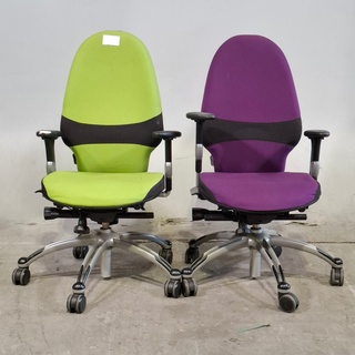 Partij diverse bureaustoelen, RH, v.n.l. Extend 220