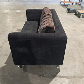 2-zits bank, Zwart, 2025