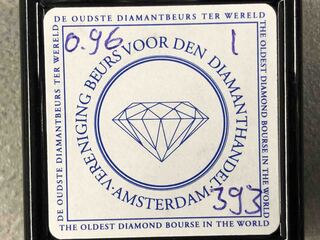 Diamant – 0.96 carat natuurlijke diamant (gecertificeerd)