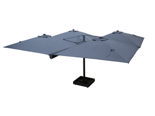 Parasol Paralux, Shadeon, donkergrijs