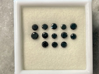 Diamant – 2.00 carat natuurlijke zwarte diamant (gecertificeerd)