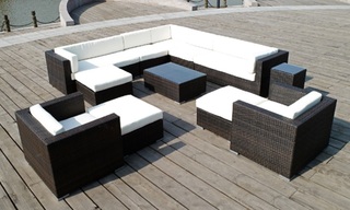 Loungeset Vonato, Novella, bruin