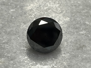 Diamant – 7.44 carat zwarte natuurlijke diamant