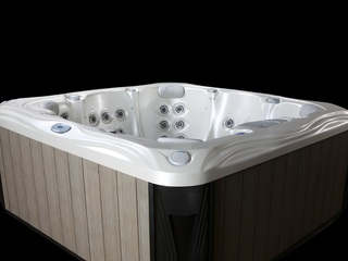 Outdoor Spa Vonato, Oceana, wit/ donkerbruin