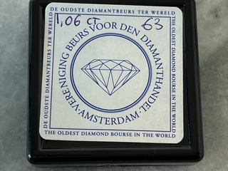 Diamant – 1.06 carat natuurlijke geslepen diamant