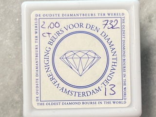 Diamant – 2.00 carat natuurlijke zwarte diamant (gecertificeerd)